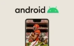 Android phone streaming a live channel