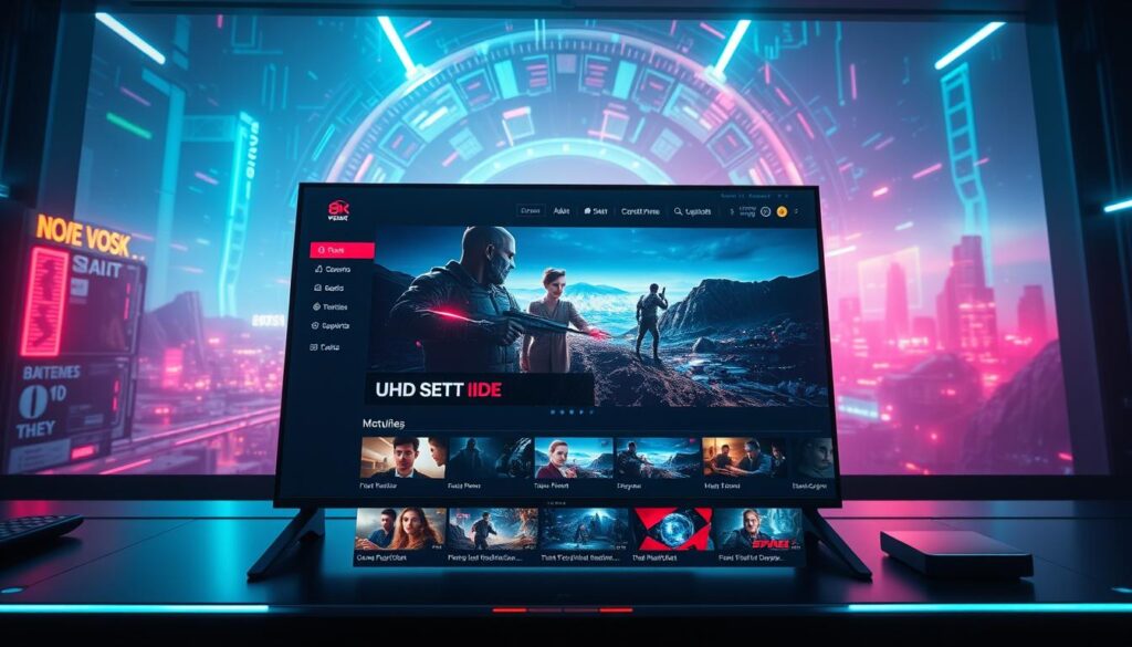 8k streaming service features