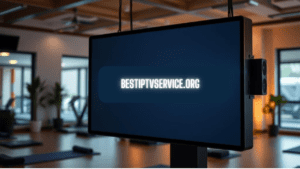 IPTV solution for fitness studios