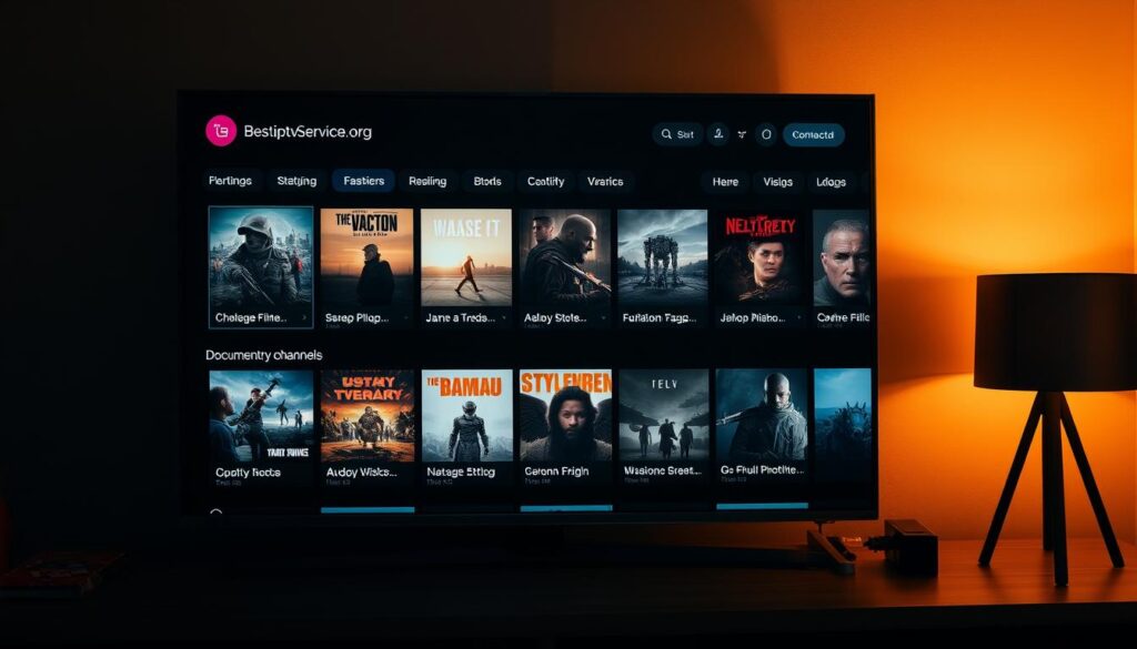 Documentary channel access via IPTV