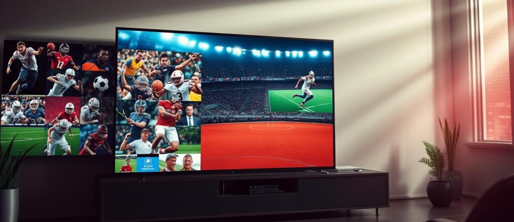 IPTV subscription for multiple sports channels