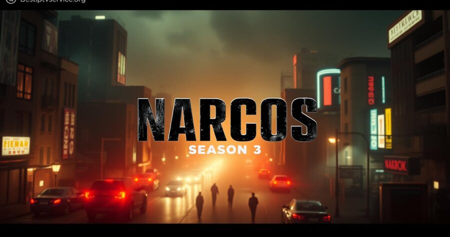 Narcos Season3 streaming service