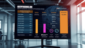 sports streaming platforms performance chart