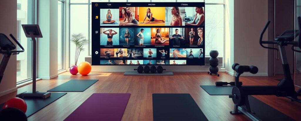 exercise video platform streaming