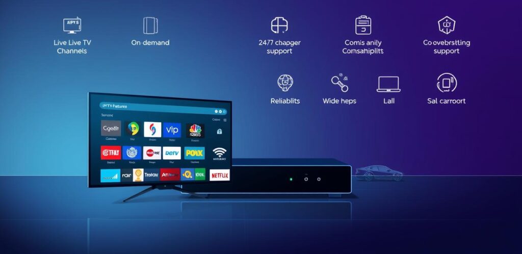 iptv subscription provider features