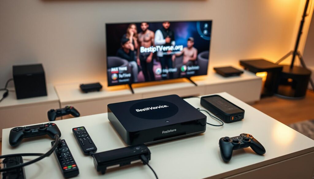 streaming service setup