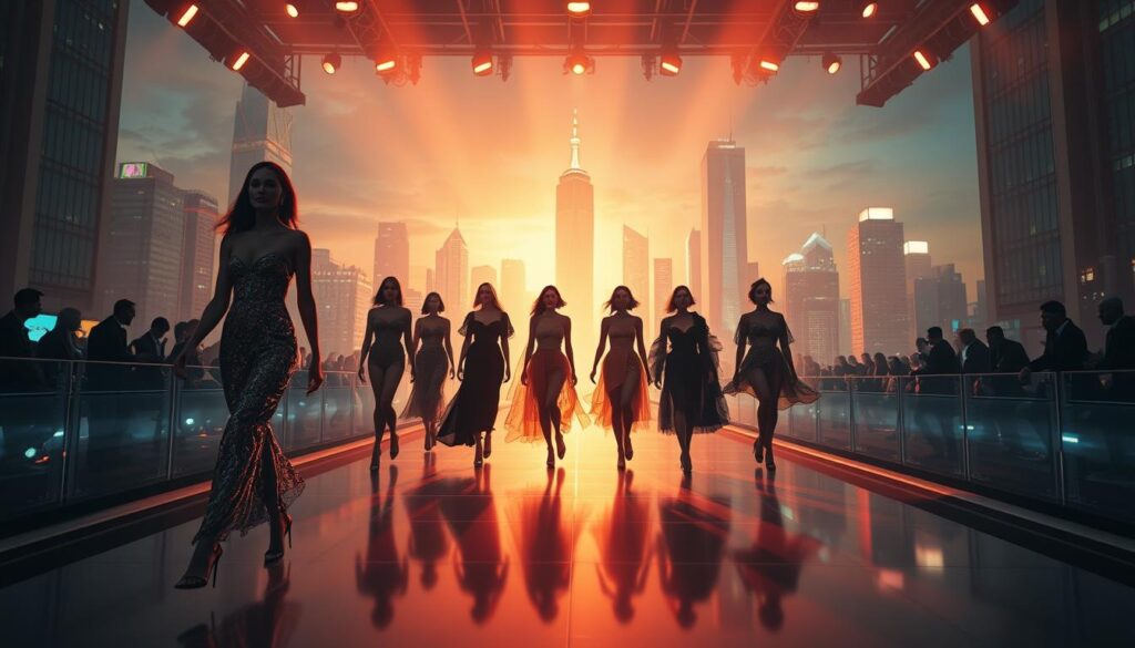virtual catwalk fashion show