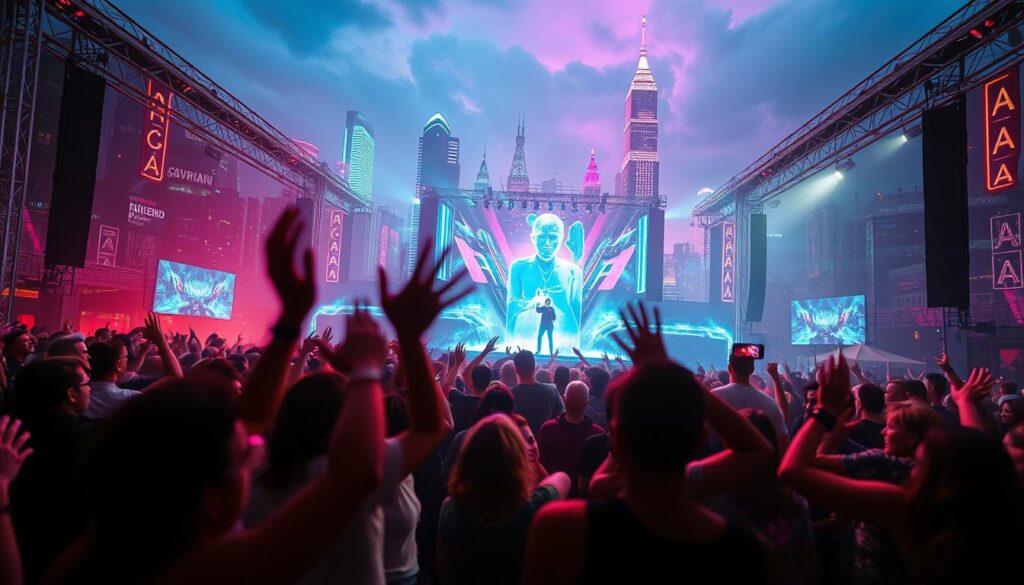 virtual music festival experience